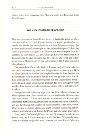 Wirtschaft - Das sollte man wissen