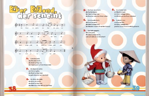 Unser Sandmännchen Liederbuch: Die schönsten Lieder zum Einschlafen und Träumen