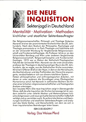 Die neue Inquisition. Sektenjagd in Deutschland.