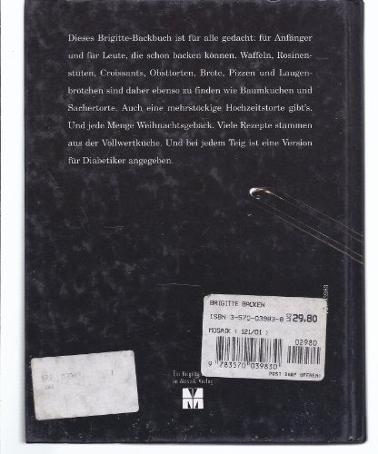 Brigitte Backen: die 160 besten Rezepte aus Brigitte