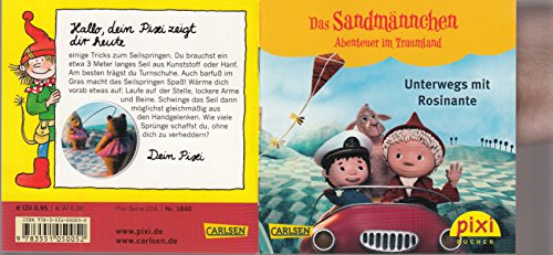 Unterwegs mit Rosinante - Ein Pixi-Buch 1840 - Einzeltitel aus Pixi-Serie 204 Das Sandmännchen - Abenteuer im Traumland