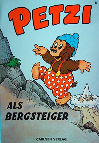 Petzi als Bergsteiger