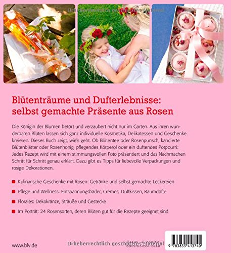 Schönes aus Rosen selbst gemacht: Feines für die Sinne: Deko, Genuss & Pflege
