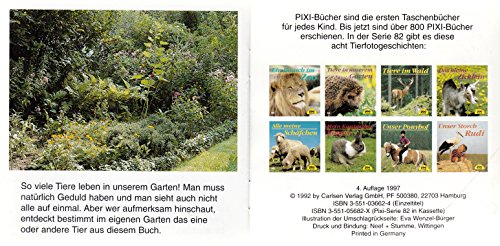 Tiere in unserem Garten Pixi-Serie 82 Nr. 662