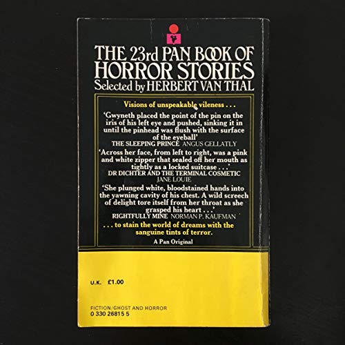 Pan Book of Horror Stories: No. 23