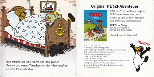PETZI, Seebär und die Meerjungfrau - Ein Pixi-Buch 1387 - Einzeltitel aus Pixi-Serie 156 (aus Kassette)