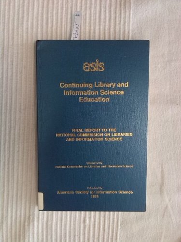 Continuing Library and Information Science Educati