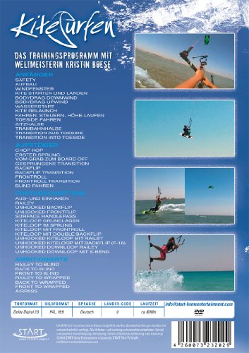 Kitesurfen - Das Trainingsprogramm mit Weltmeisterin Kristin Boese
