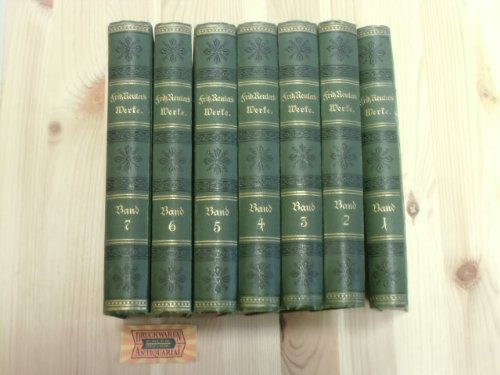 Sämtliche Werke von Fritz Reuter. Volksausgabe in 7 Bänden.