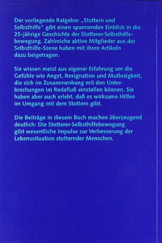 Stottern und Selbsthilfe - Ein Ratgeber für Stotternde