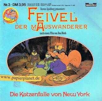 Feivel der Mauswanderer Nr. 3 Die Katzenfalle von New York ; 4018492243023