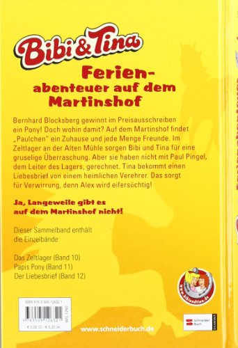 HIT 4: Bibi & Tina: Ferienabenteuer auf dem Martinshof: 3 Bände in einem