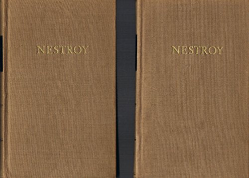 Nestroys Werke in zwei Bänden: