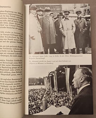 Konrad Adenauer Erinnerungen 1945-1953.