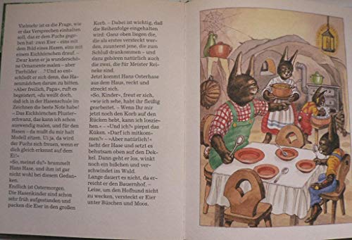 Besuch beim Osterhasen, Mit Illustrationen von S. Büsch,