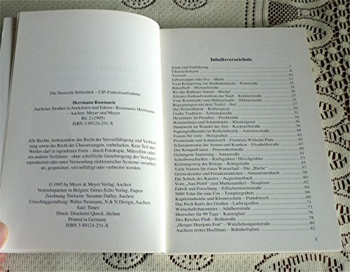 Aachener Strassen in Anekdoten und Fakten: Aachener Straßen in Anekdoten und Fakten, Bd.2