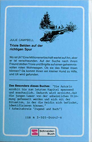 Trixie Belden auf der richtigen Spur