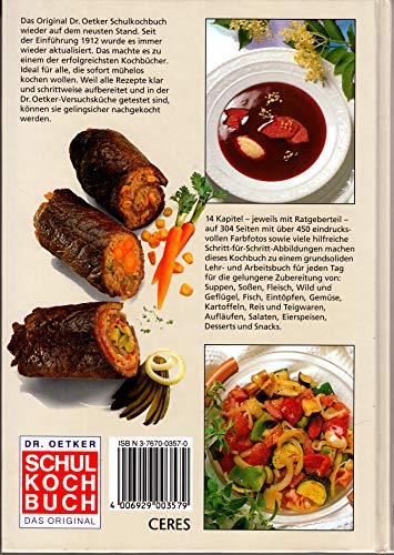 Schulkochbuch : das Original / Dr. Oetker