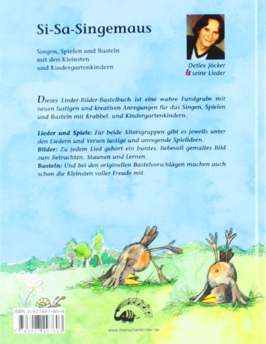 Si-Sa-Singemaus: Ein Lieder-Bilder-Bastelbuch mit vielen Spielen