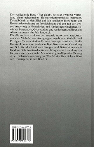 Wer glaubt, betet an