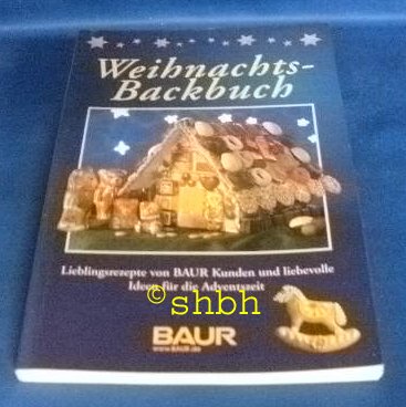 Weihnachts-Backbuch.