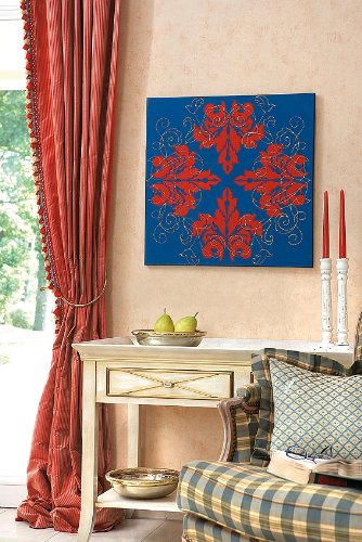 Zauberhafte Acrylbilder: Ornamente und Silhouetten