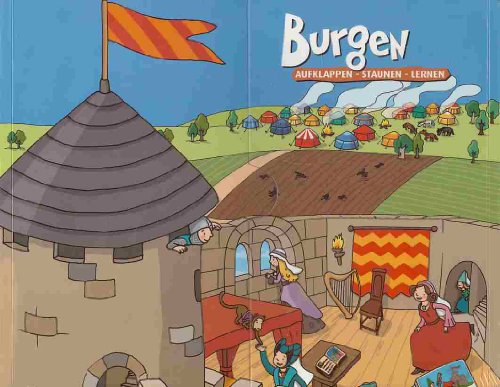 Burgen: aufklappen. staunen. lernen