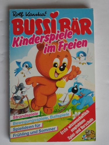 Bussi Bär Kinderspiele im Freien.
