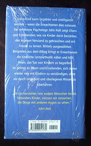 Wie kleine Kinder schlau werden. Selbständiges Lernen im Alltag