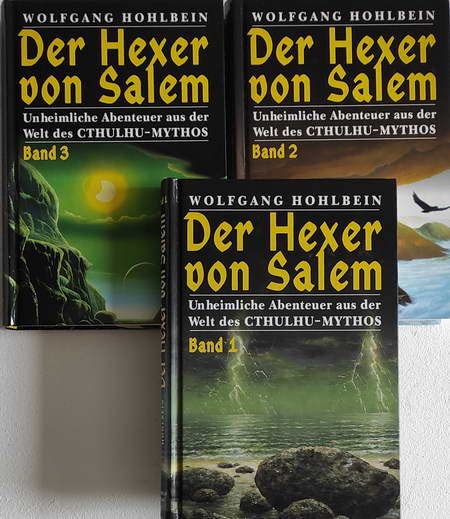 Der Hexer von Salem Unheimliche Abenteuer aus der Welt des CTHULHU-Mythos Band 1-3