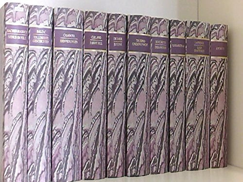 Klassiker der erotischen Weltliteratur. 10 Bände, KOMPLETT.