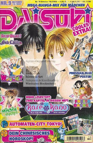 Daisuki. Nr. 9 Oktober 10 / 2003. Mega-Manga-Mix für Mädchen.