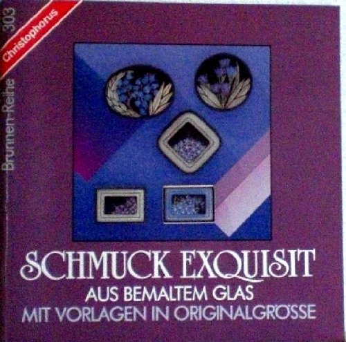 Schmuck exquisit aus bemaltem Glas