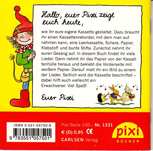 Pixis Lieblingslieder - Pixi-Buch Nr. 1331 - Einzeltitel aus PIXI-Serie 150 (aus Kassette)