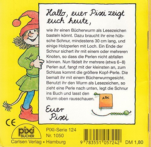 ROSI UND DER BÜCHERWURM . Pixi-Buch 1050 aus Pixi-Serie 124