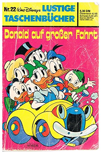 Lustiges Taschenbuch LTB Nr. 22 - Donald auf großer Fahrt Walt Disney LustigeTaschenbücher