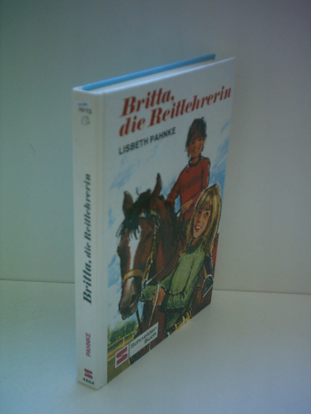 Britta, die Reitlehrerin