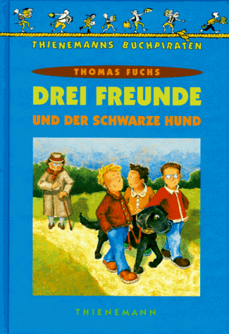 Drei Freunde und der schwarze Hund
