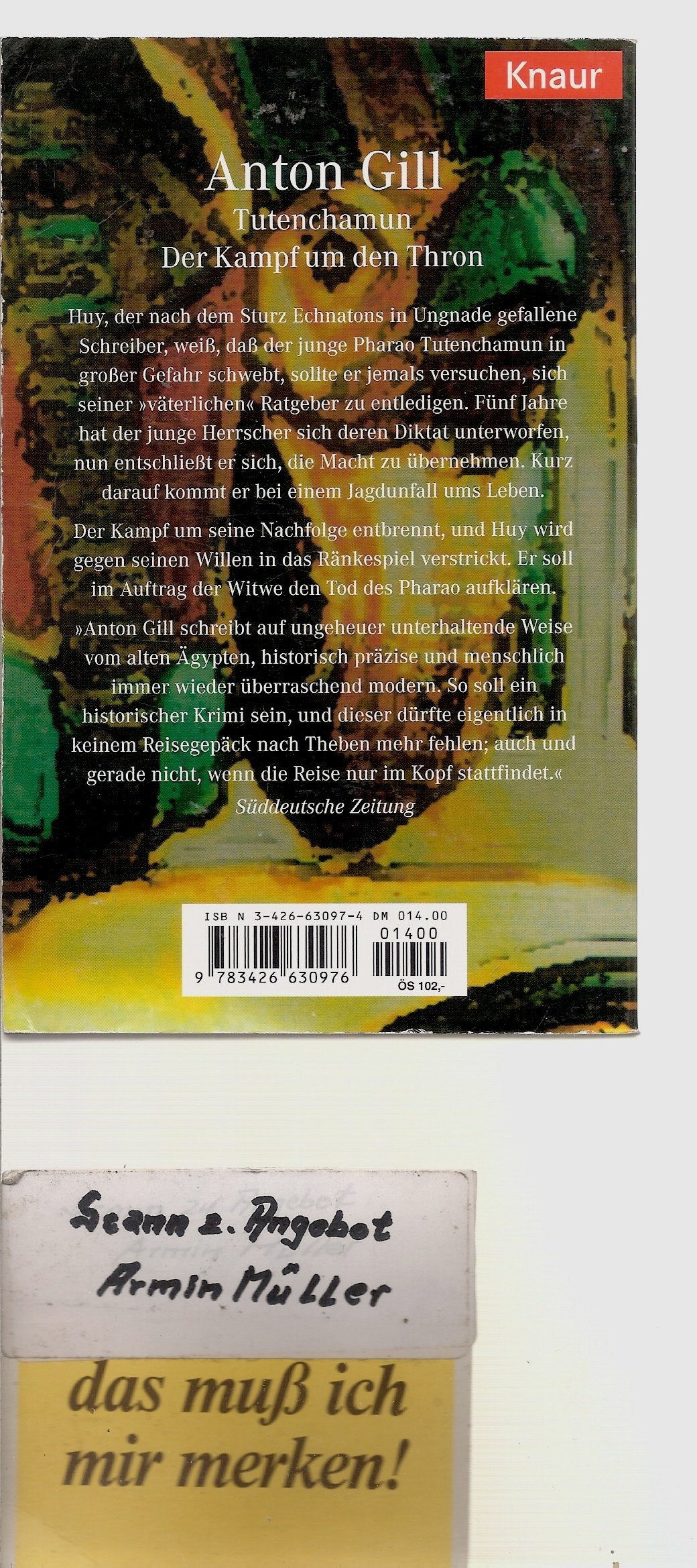 Tutenchamun: Der Kampf um den Thron (Knaur Taschenbücher. Historische Romane)