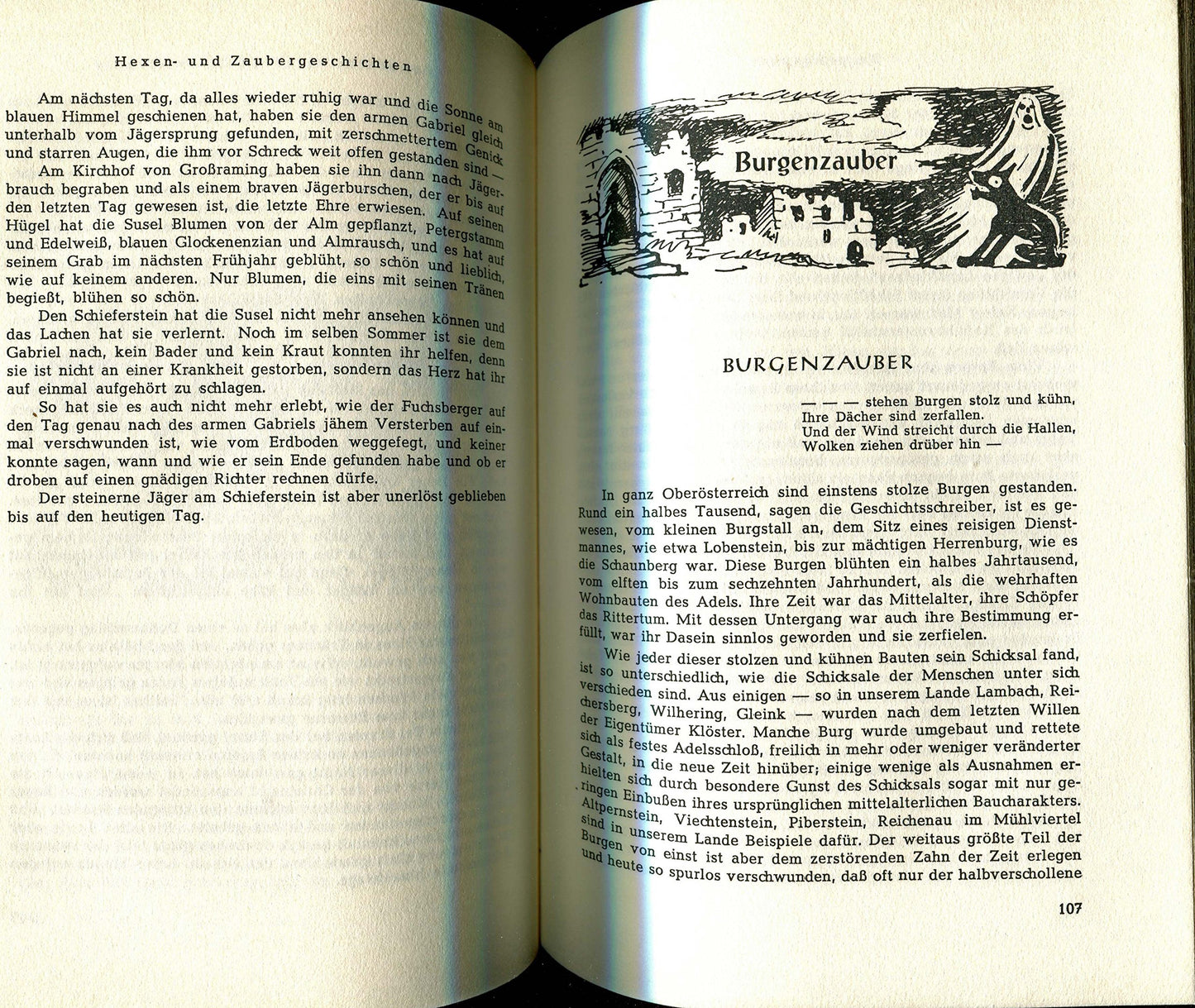 Sagen und Geschichten aus Oberösterreich : Ein Volksbuch für jung und alt.