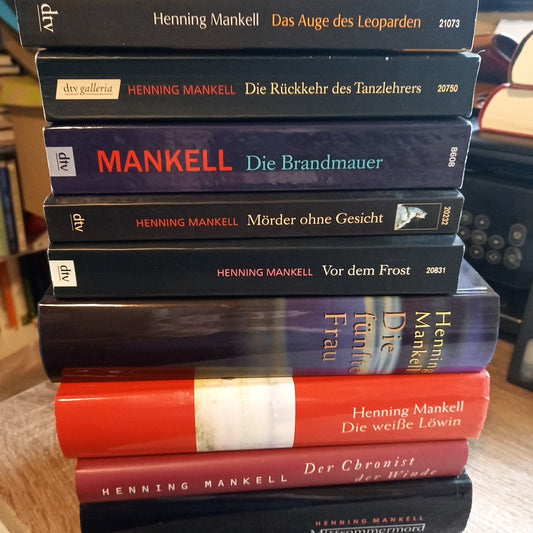 Henning Mankell 9 Bände