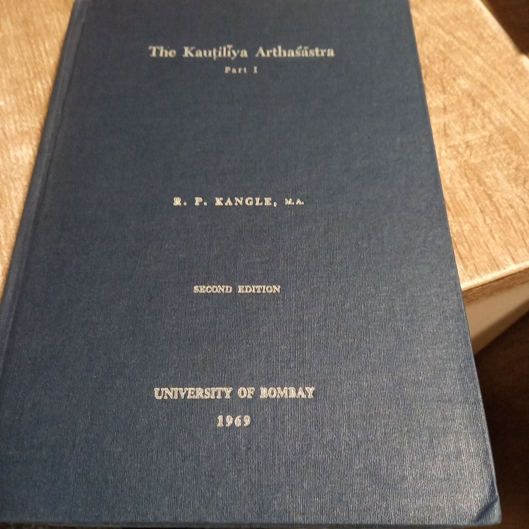 The Kautiliya Arthasastra Part 1