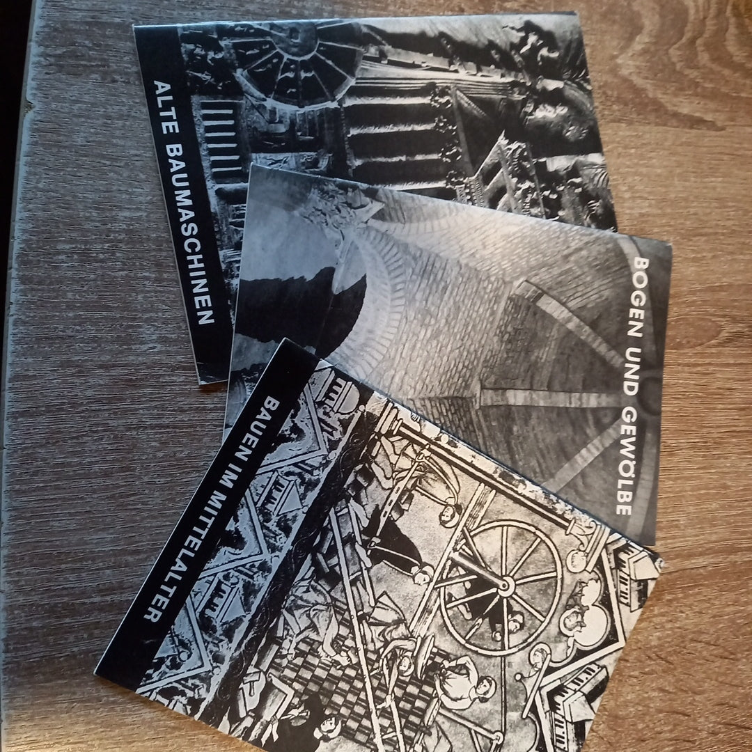 Alte Baumaschinen Bogen und Gewölbe Bauen im Mittelalter
