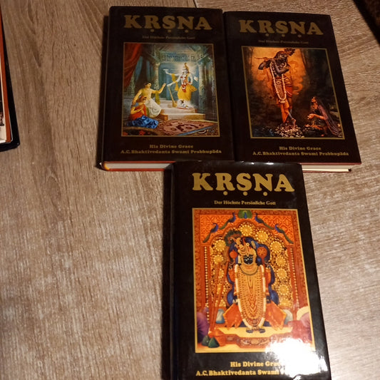 KRSNA Der höchste persönliche Gott His Divine Grace Band 1-3