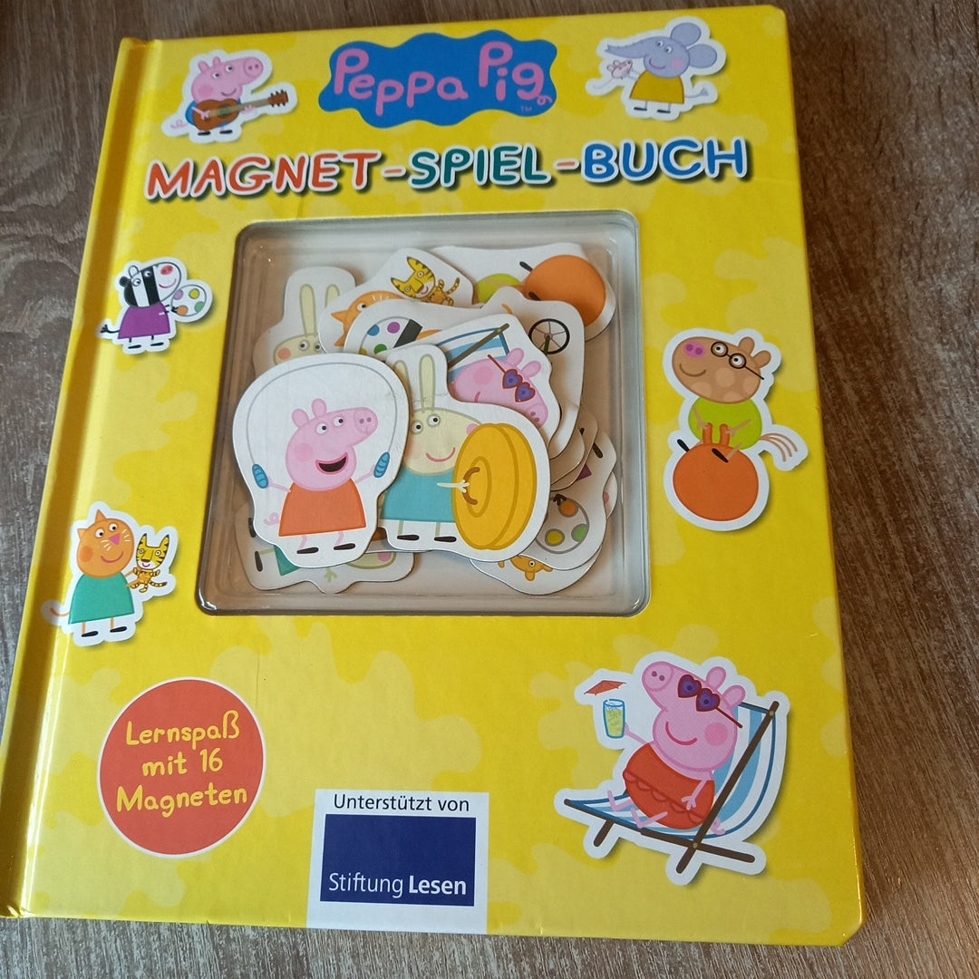 Peppa Pig Magnet Spiel Buch