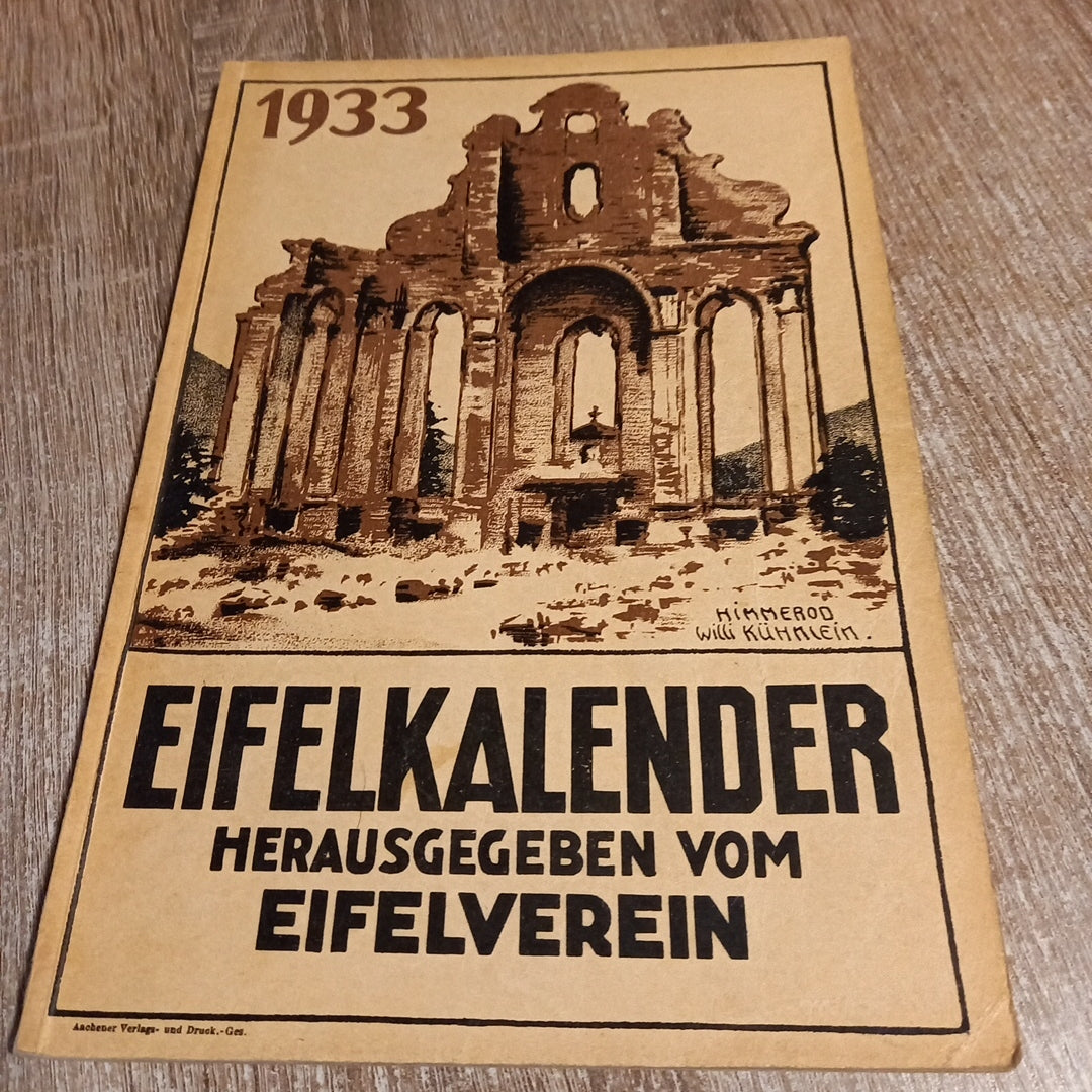 Eifelkalender von 1933