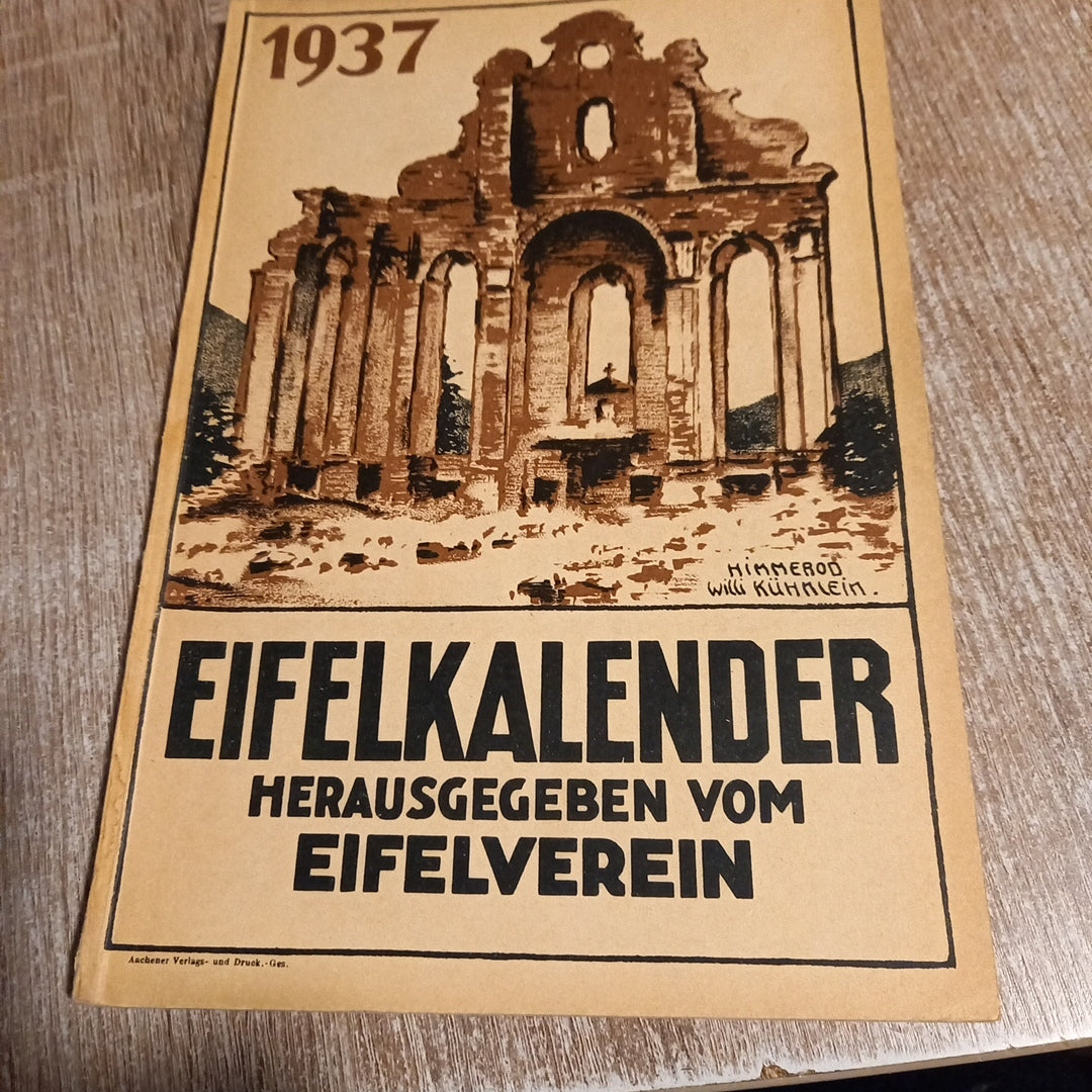 Eifelkalender von 1937