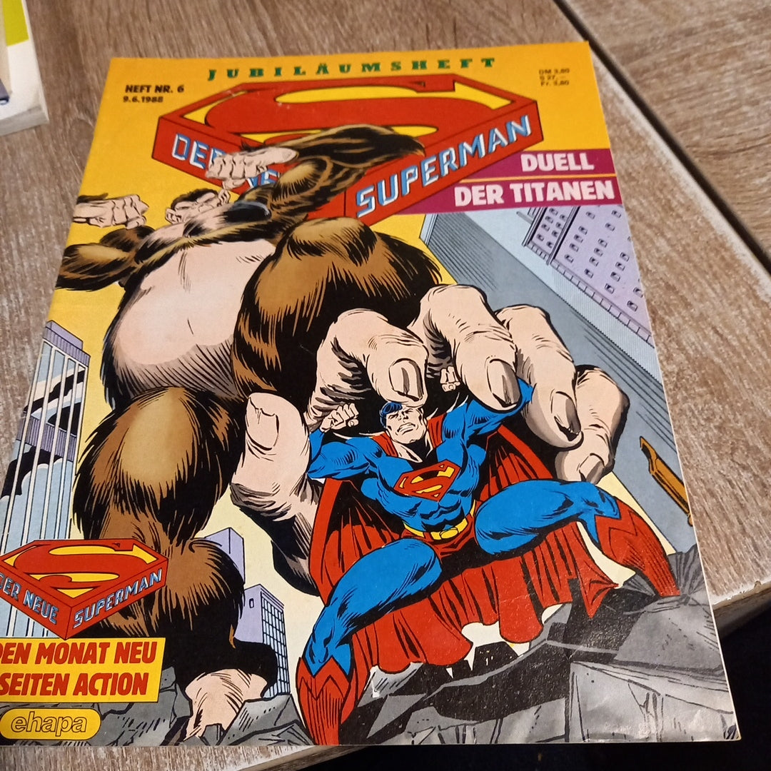 Superman Heft 6 Duell det Titanen