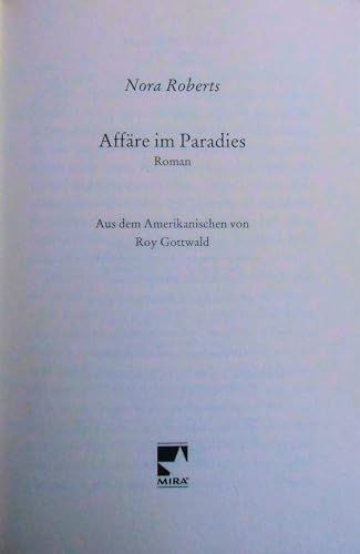 Affäre im Paradies: Roman