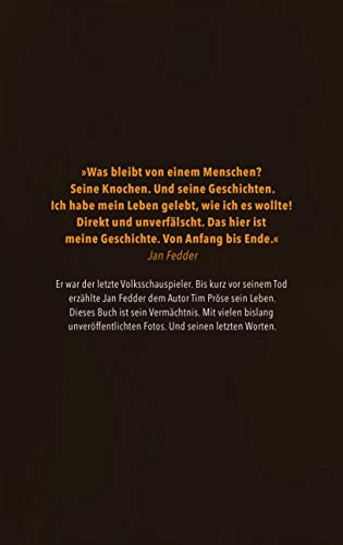 Jan Fedder – Unsterblich: Die autorisierte Biografie